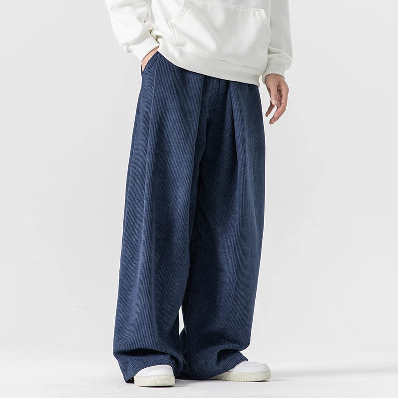 Image of Jim | Men's Wide Leg Pleated Pants