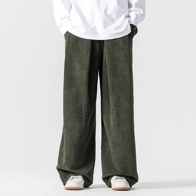 Image of Jim | Men's Wide Leg Pleated Pants