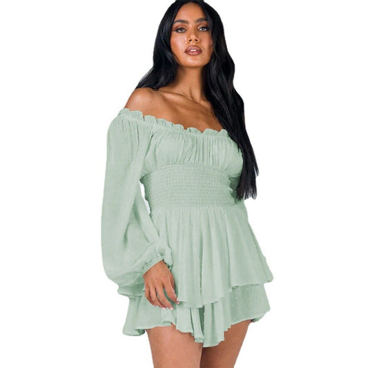 Image of Joan | Women's Off-Shoulder Mini Dress