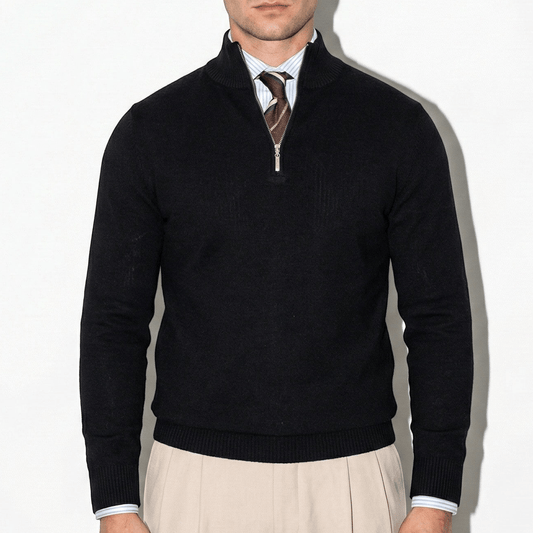 Image of Joe | Men's Quarter-Zip Pullover Sweater