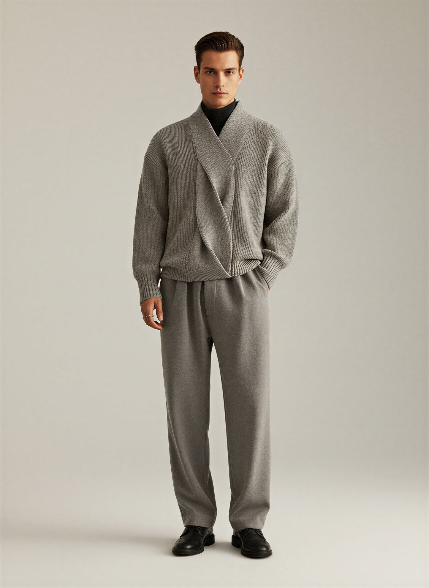 Image of Joey | Men's Shawl Collar Sweater