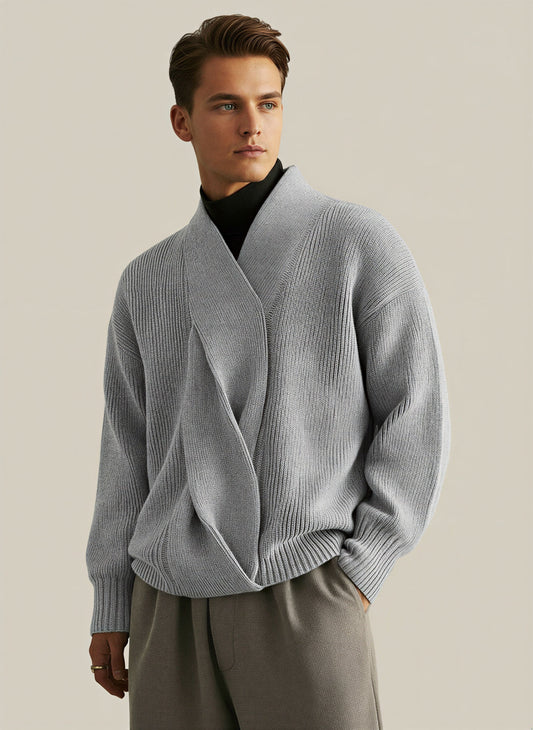 Image of Joey | Men's Shawl Collar Sweater