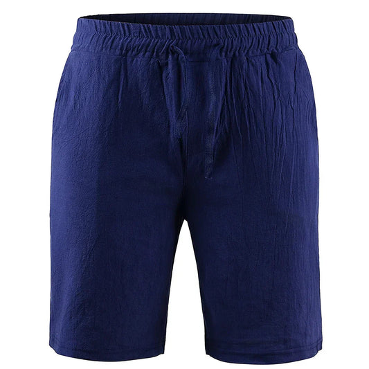 Image of Jonah | Men's Knee-Length Drawstring Casual Shorts