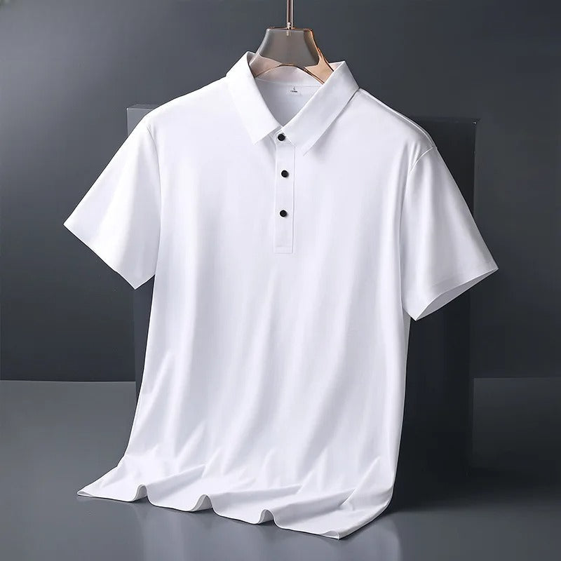 Image of Josiah | Men's Button-Down Polo Shirt