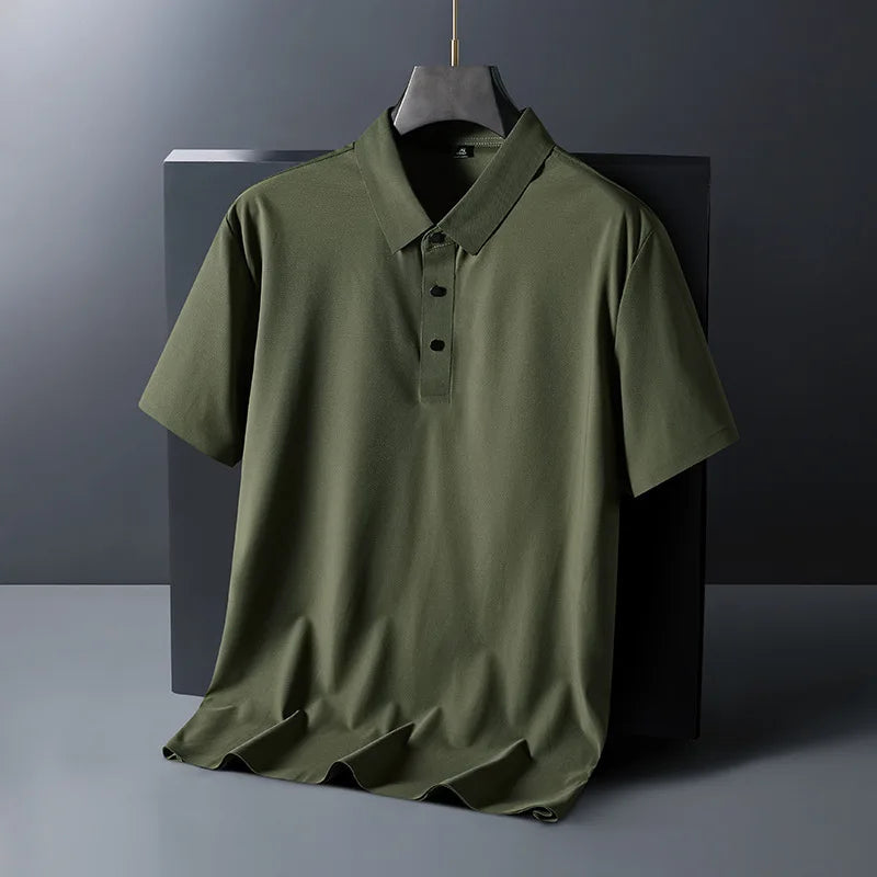 Image of Josiah | Men's Button-Down Polo Shirt
