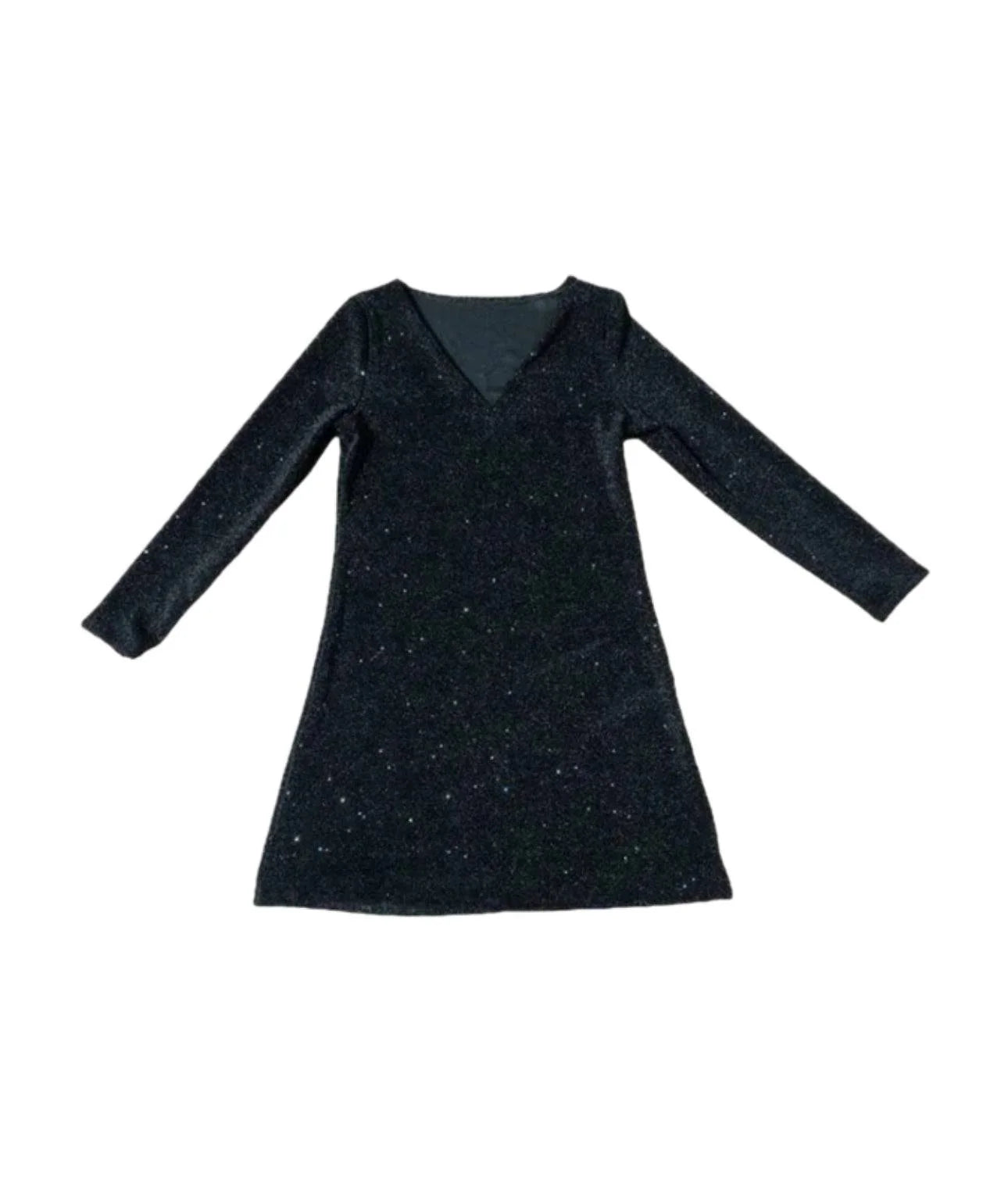 Image of Joyce | Women's V-Neck Sequin Mini Dress