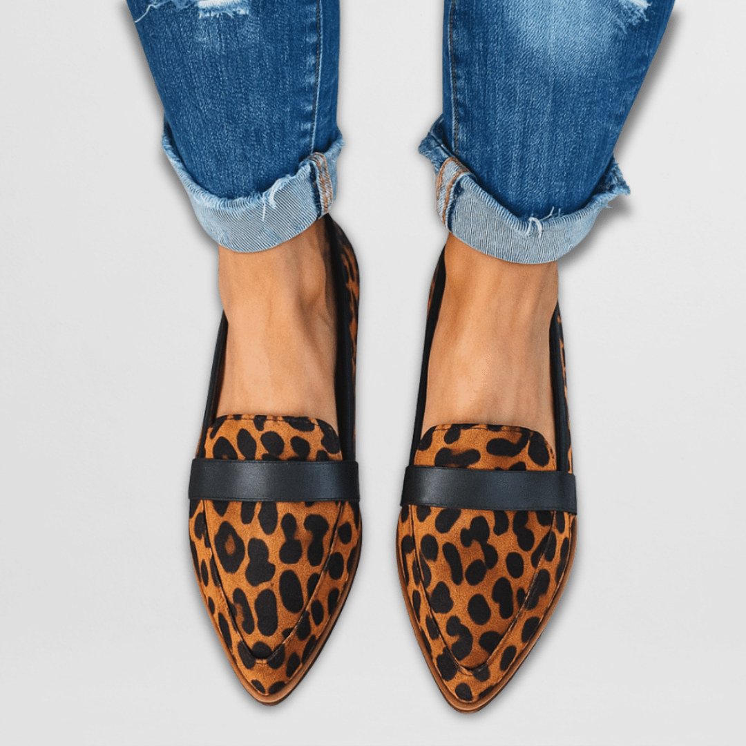Image of Judie | Women's Slip-On Pointed Toe Loafers