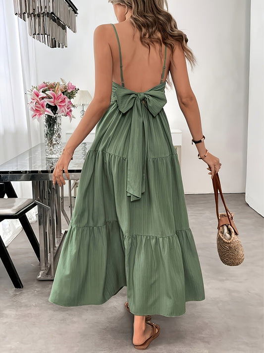 Image of Judith | Women's Sleeveless A-Line Maxi Dress