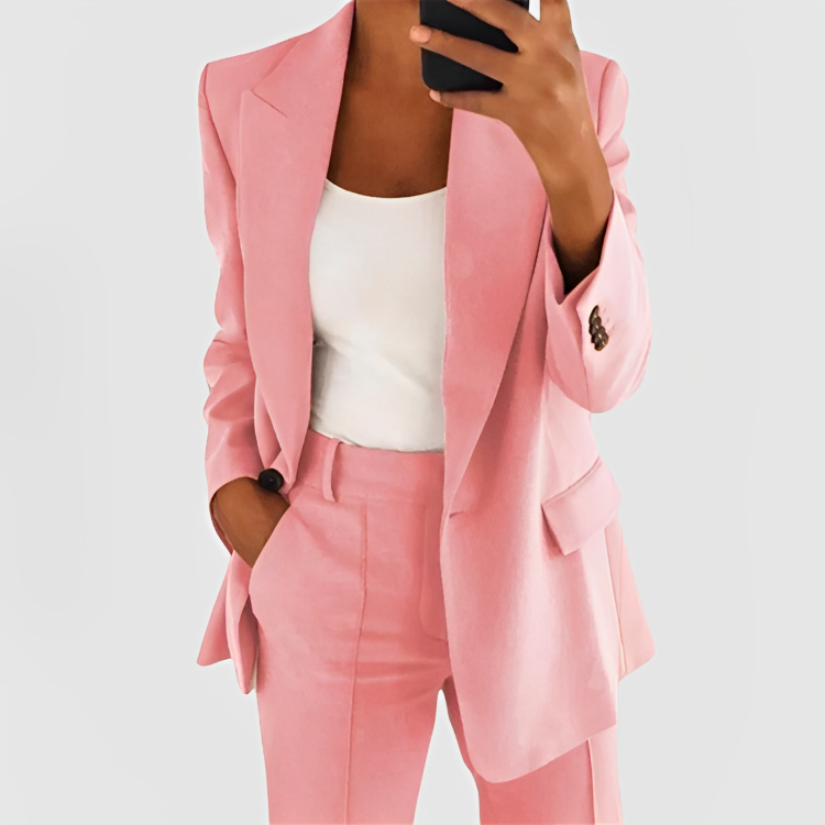 Image of June | Women's Relaxed Fit Blazer Set