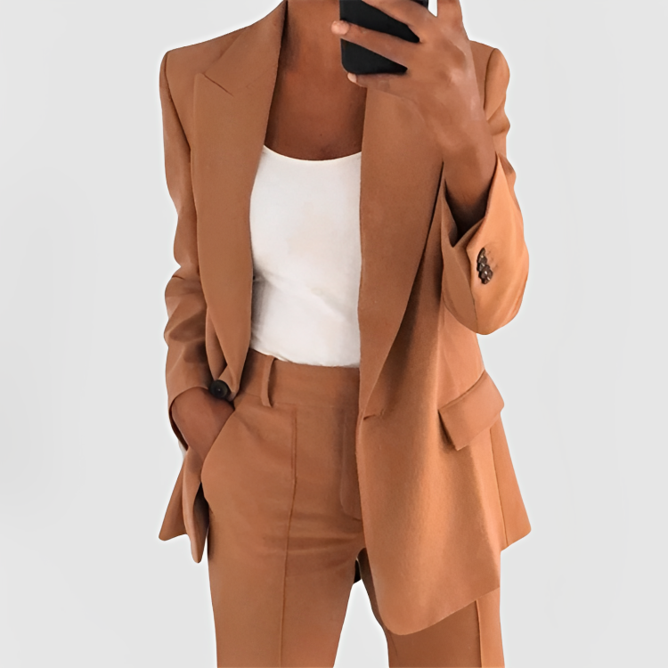Image of June | Women's Relaxed Fit Blazer Set