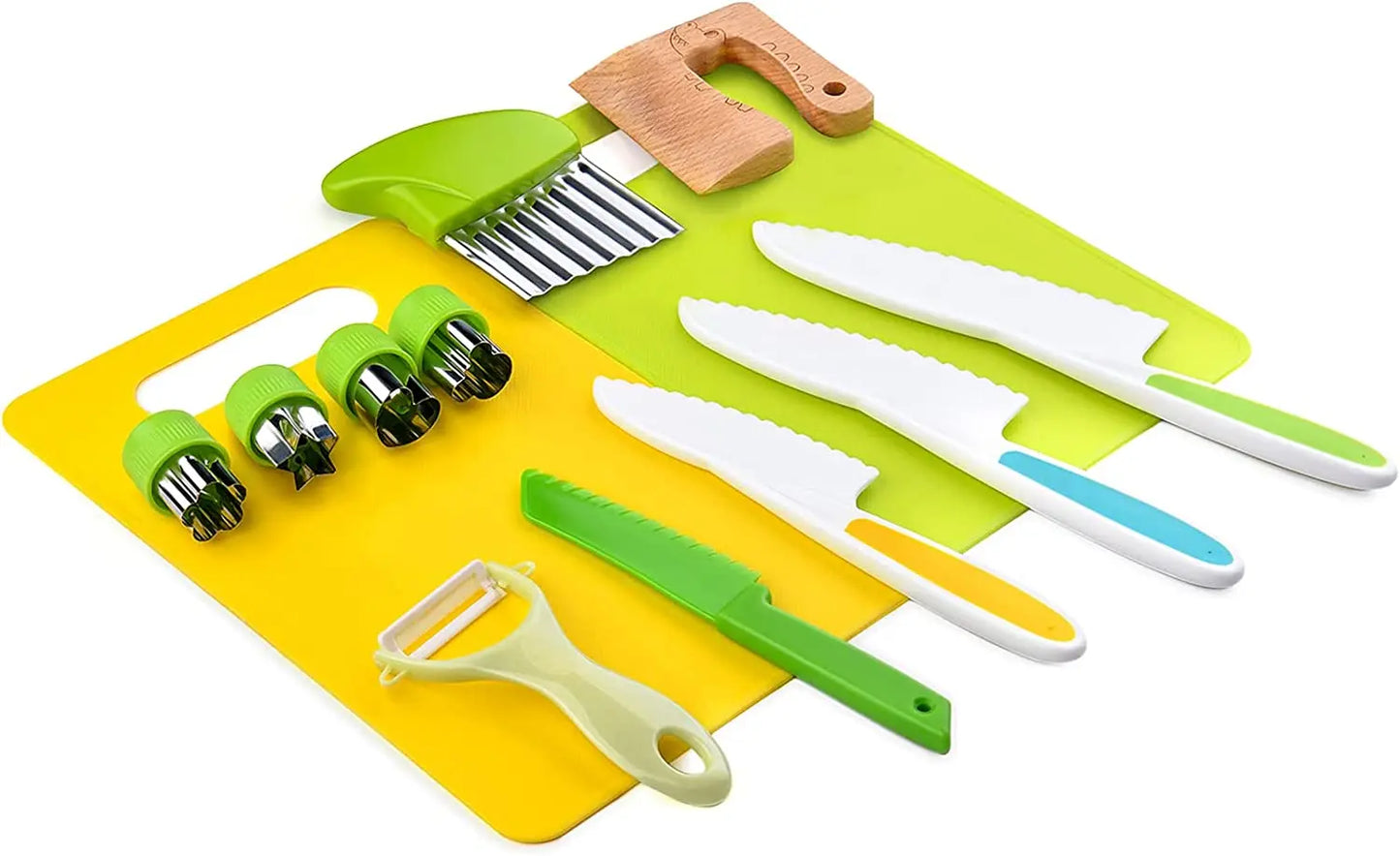 Junior Chef Set - Safe Cutting - Kitchen Set for Kids