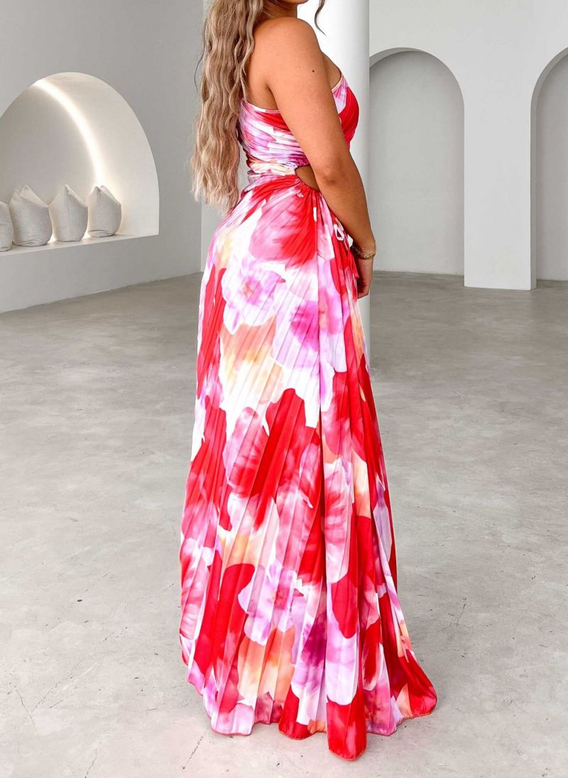 Kacie Pleated Summer Dress