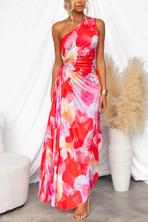 Kacie Pleated Summer Dress