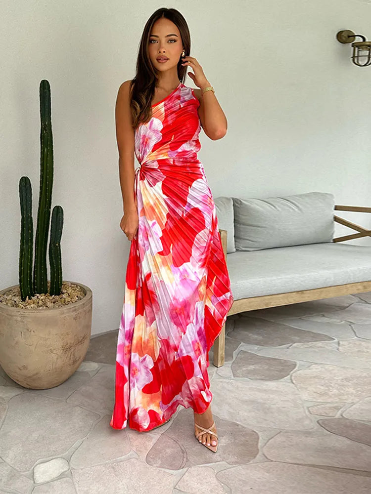 Kacie Pleated Summer Dress