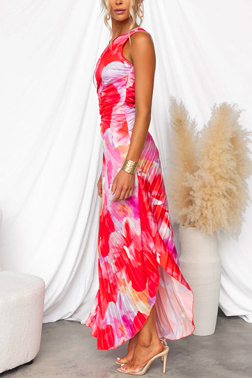 Kacie Pleated Summer Dress