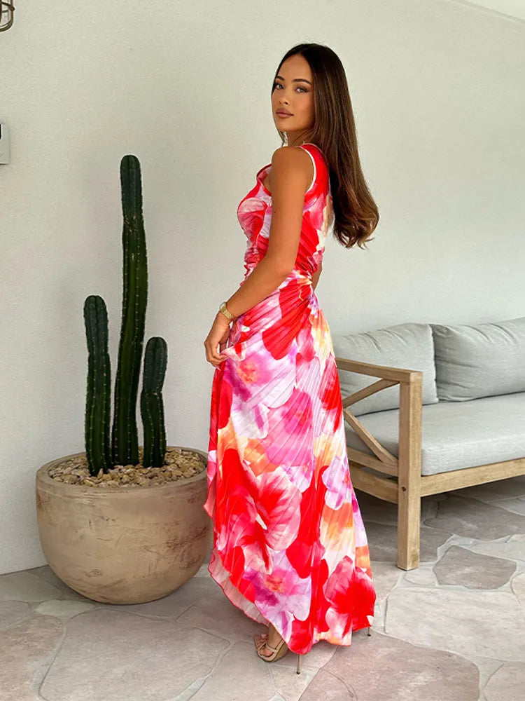 Kacie Pleated Summer Dress