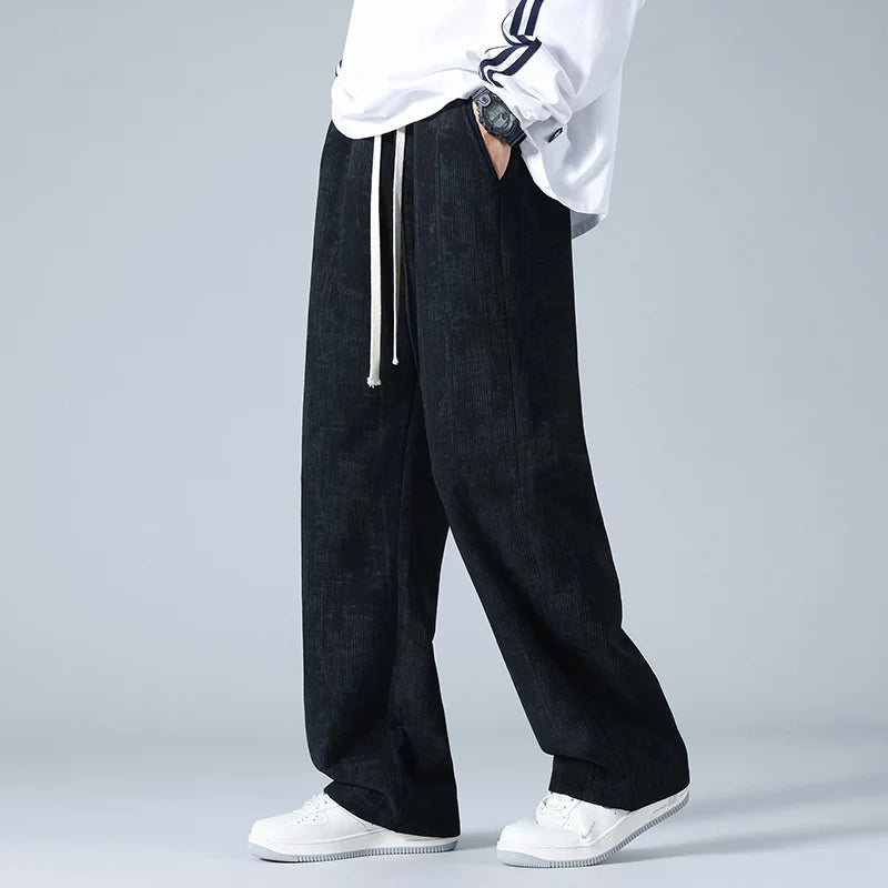 Image of Kai | Men's Wide Leg Drawstring Pants