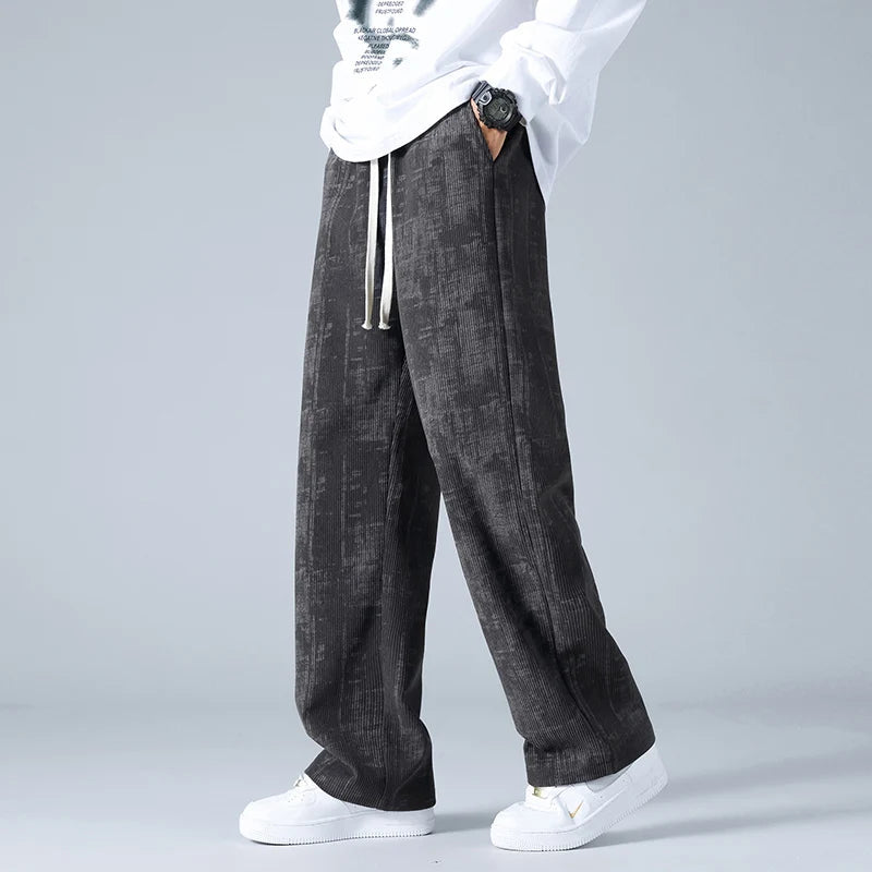 Image of Kai | Men's Wide Leg Drawstring Pants