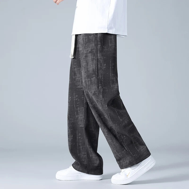 Image of Kai | Men's Wide Leg Drawstring Pants