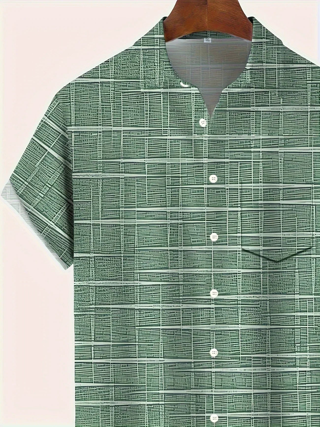 Image of Kane | Men's Button-Down Printed Shirt