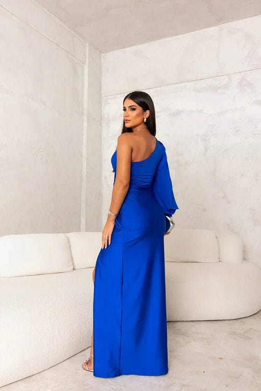 Image of Karen | Women's One Shoulder Maxi Dress