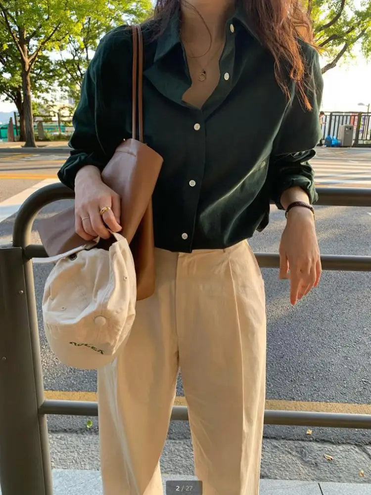 Image of Kathy | Women's Button-Down Blouse