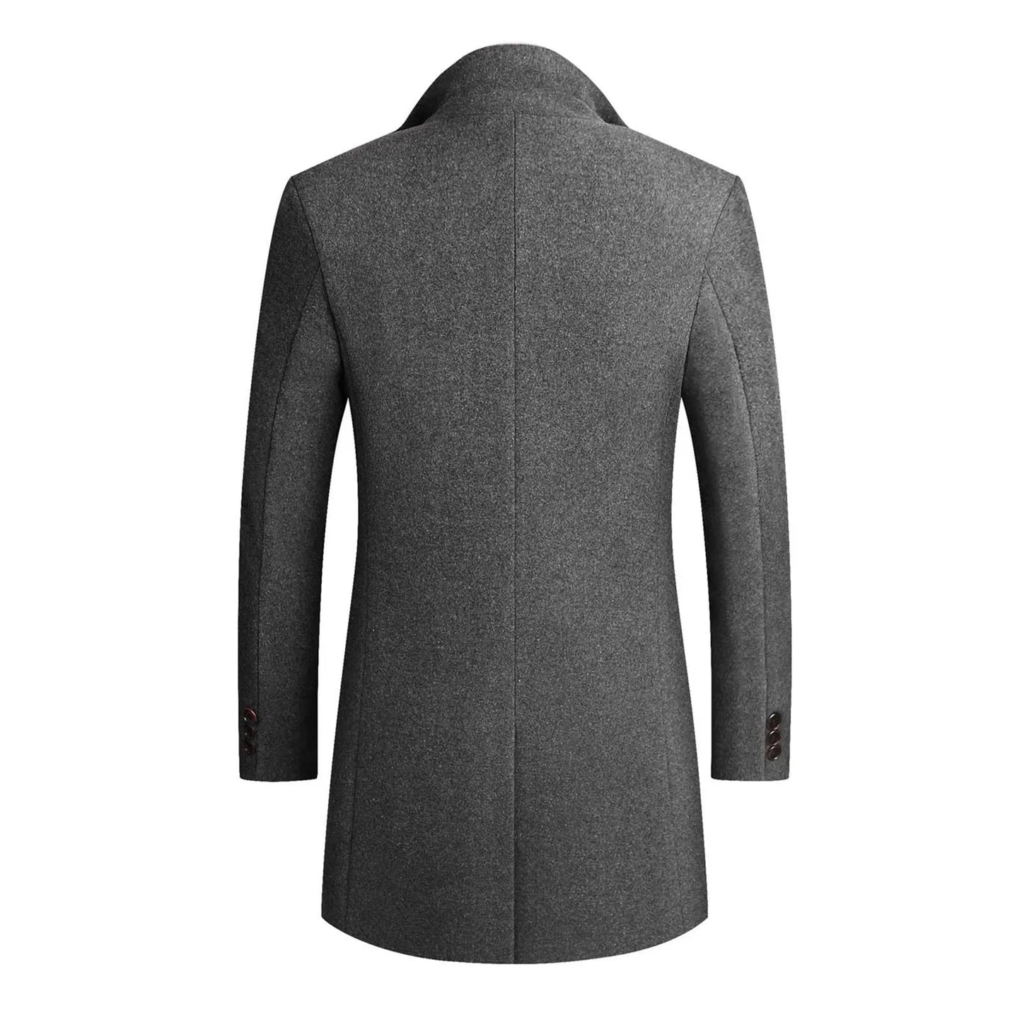Image of Keegan | Men's Notched Lapel Overcoat