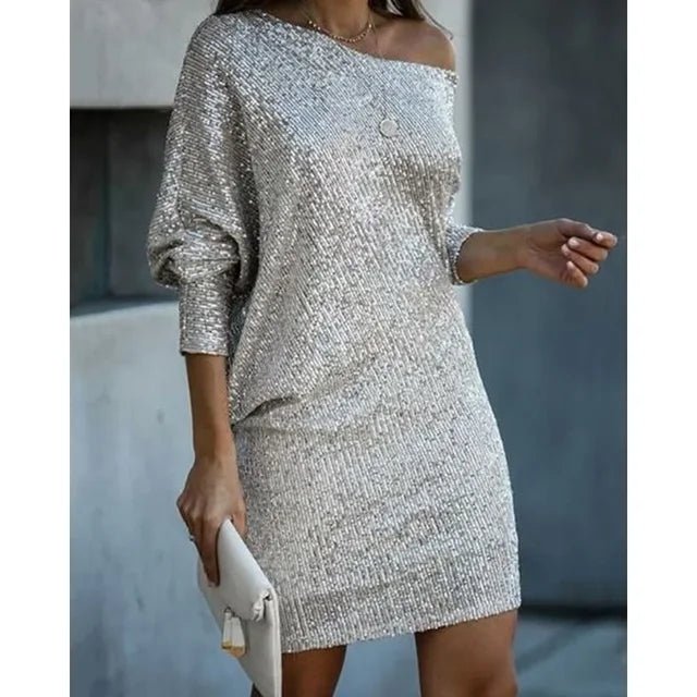 Image of Keira | Women's Off-Shoulder Bodycon Mini Dress