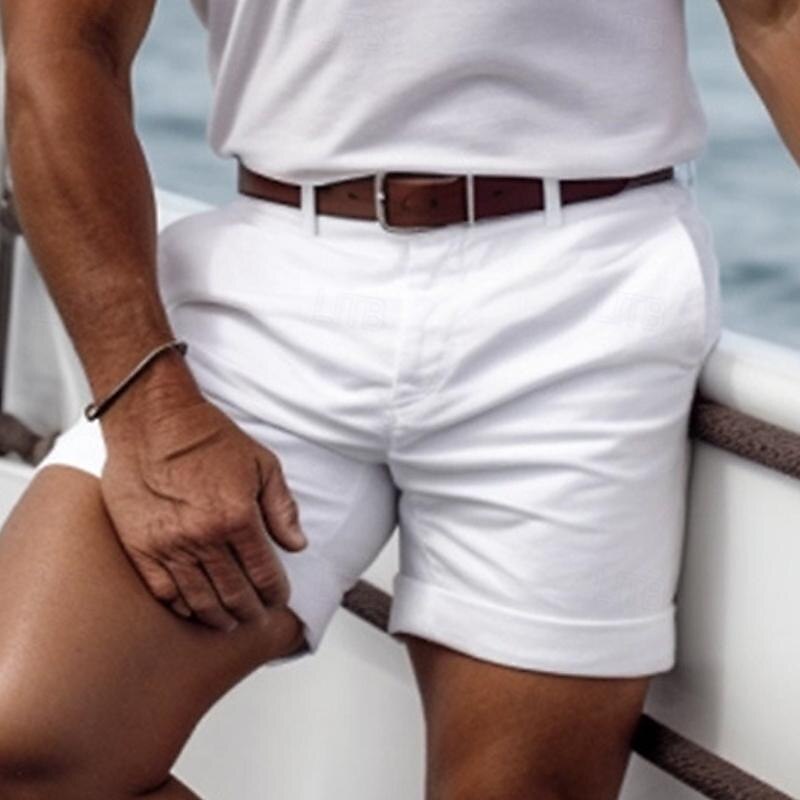 Image of Keith | Men's Cuffed Chino Shorts