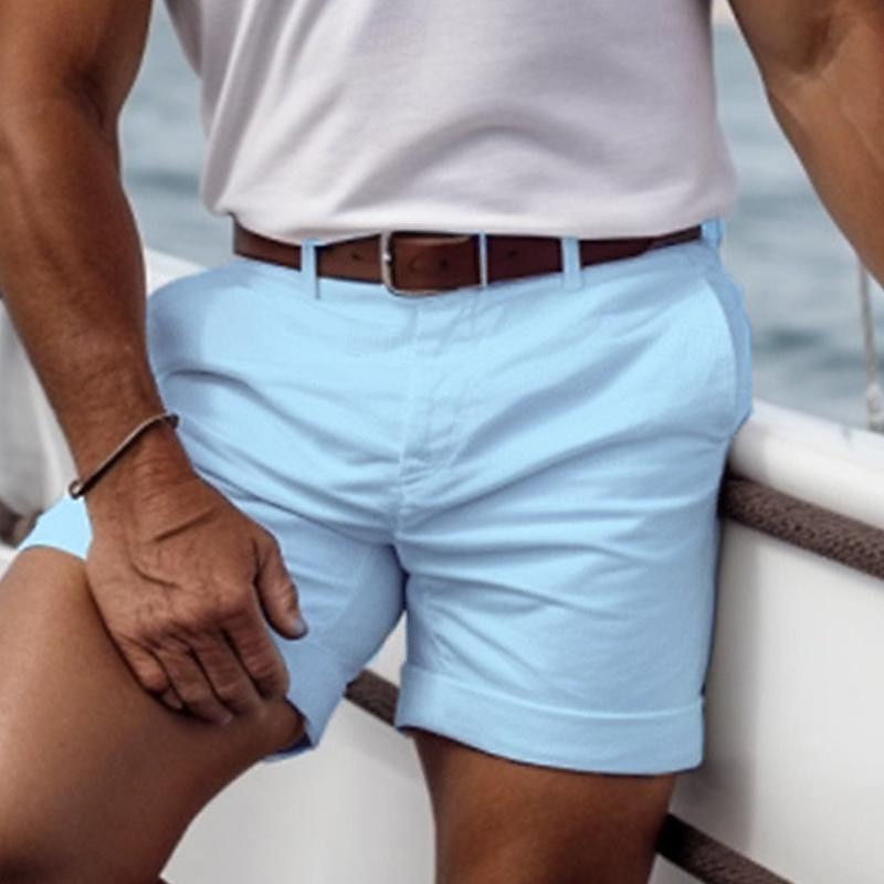 Image of Keith | Men's Cuffed Chino Shorts