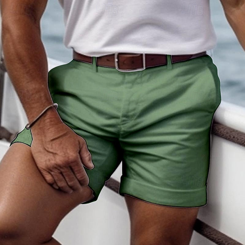 Image of Keith | Men's Cuffed Chino Shorts