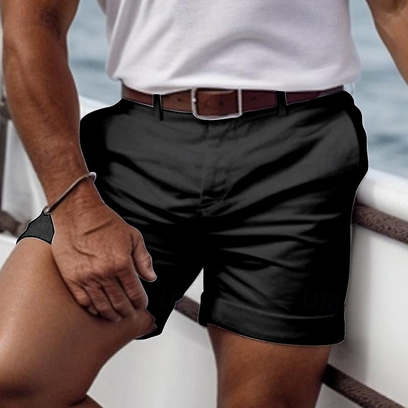 Image of Keith | Men's Cuffed Chino Shorts
