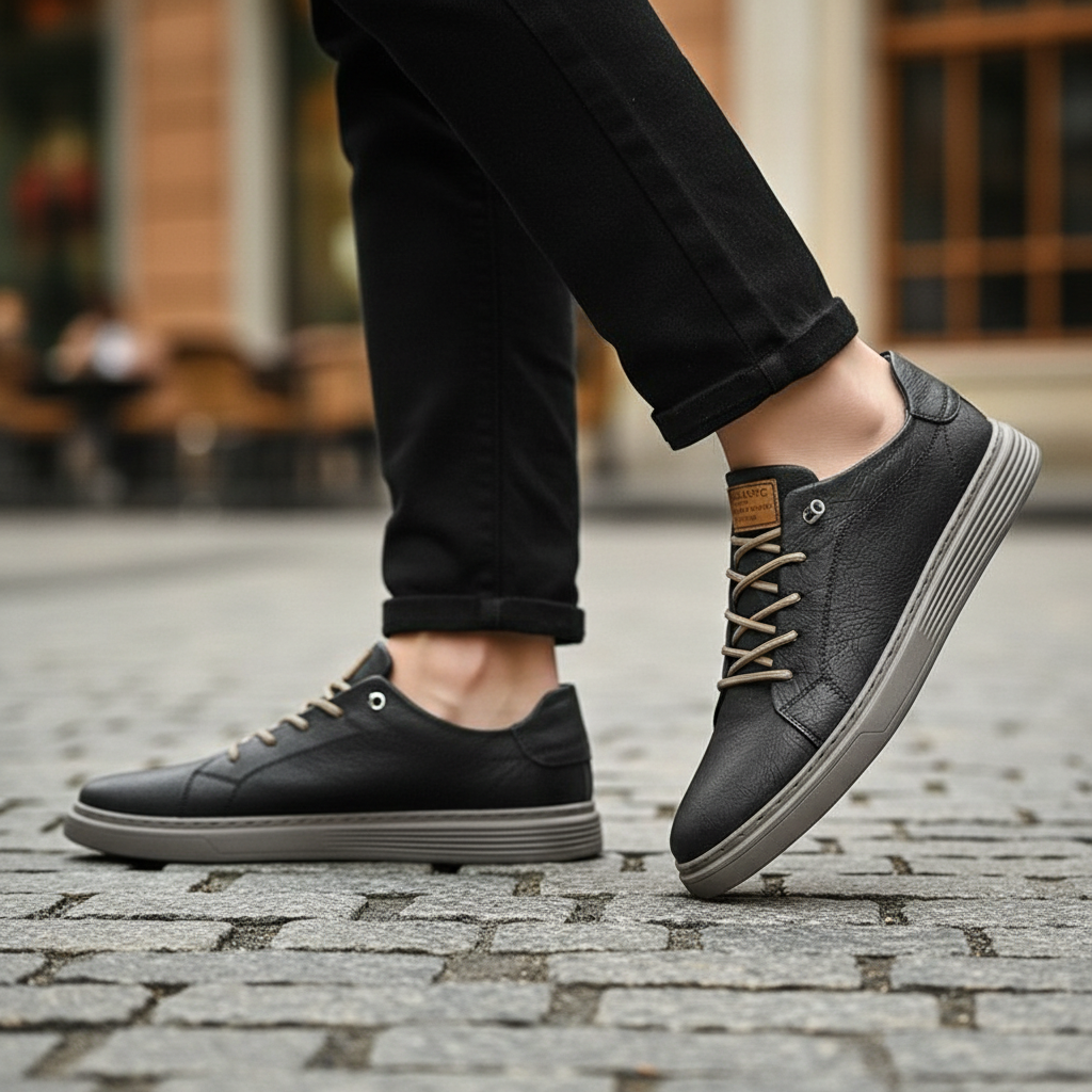 Image of Keith | Men's Lace-Up Casual Sneakers