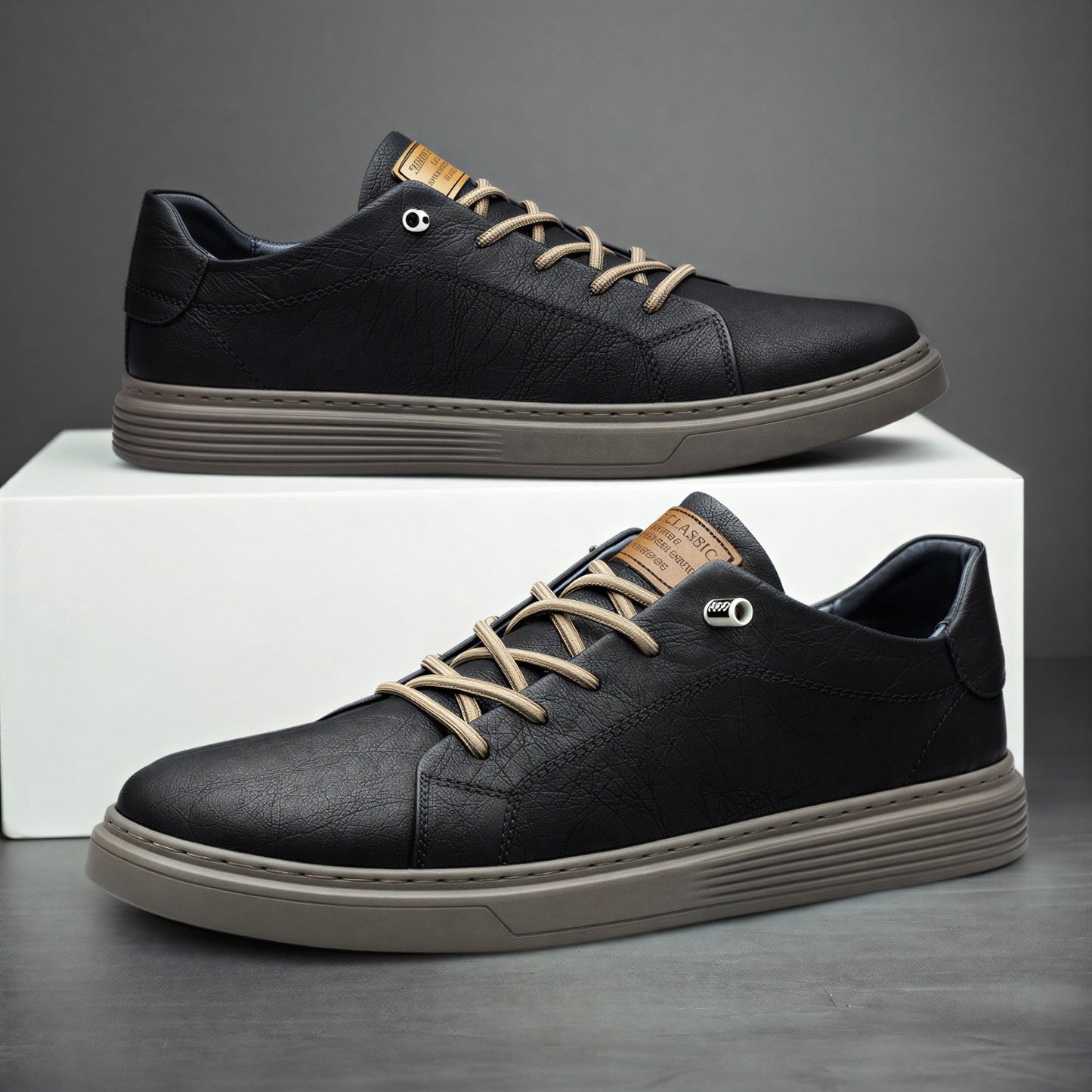 Image of Keith | Men's Lace-Up Casual Sneakers