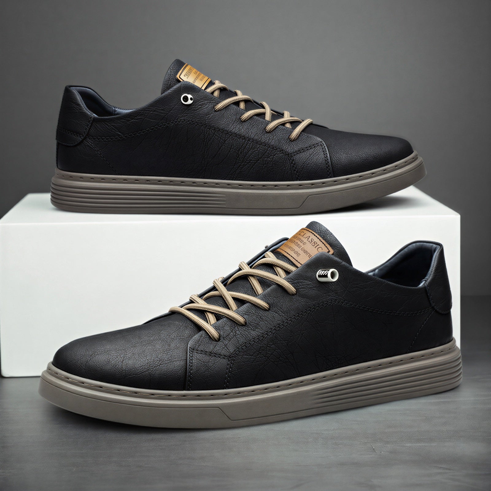 Image of Keith | Men's Lace-Up Casual Sneakers