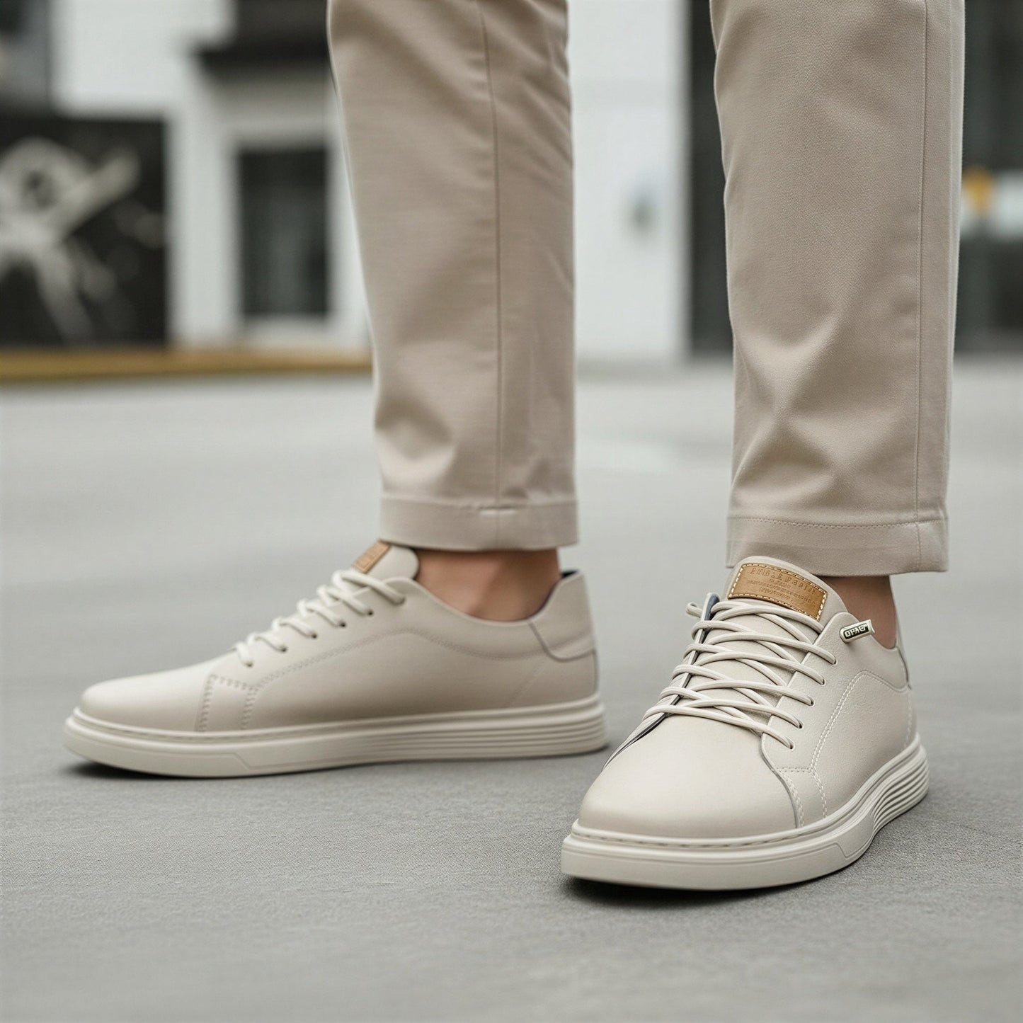 Image of Keith | Men's Lace-Up Casual Sneakers