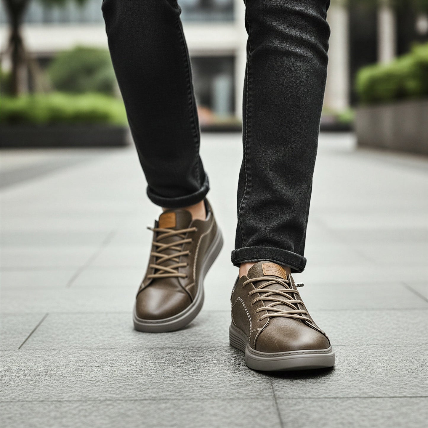 Image of Keith | Men's Lace-Up Casual Sneakers