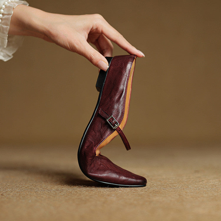 Image of Kelly | Women's Pointed Toe Mule Mary Jane Shoes