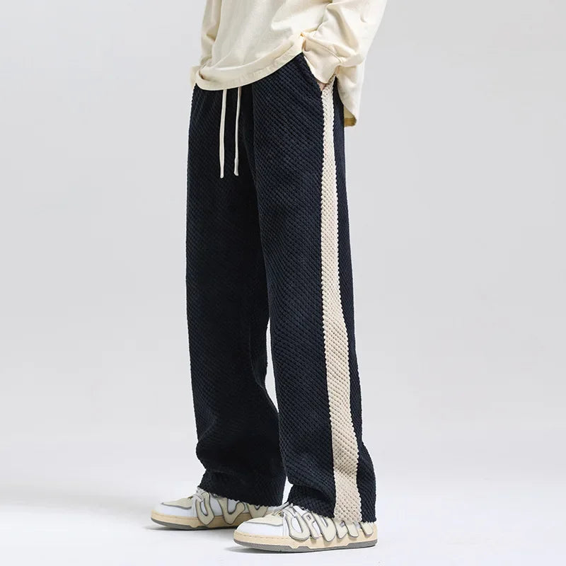 Image of Kelvin | Men's Wide Leg Track Pants