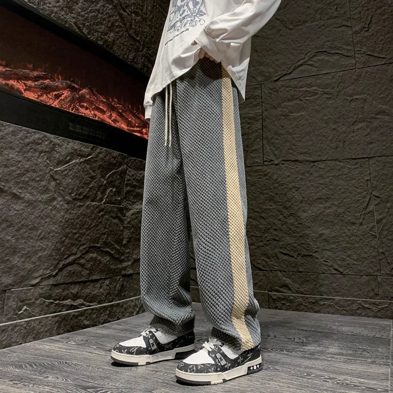 Image of Kelvin | Men's Wide Leg Track Pants