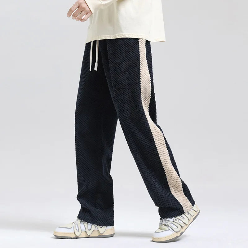Image of Kelvin | Men's Wide Leg Track Pants