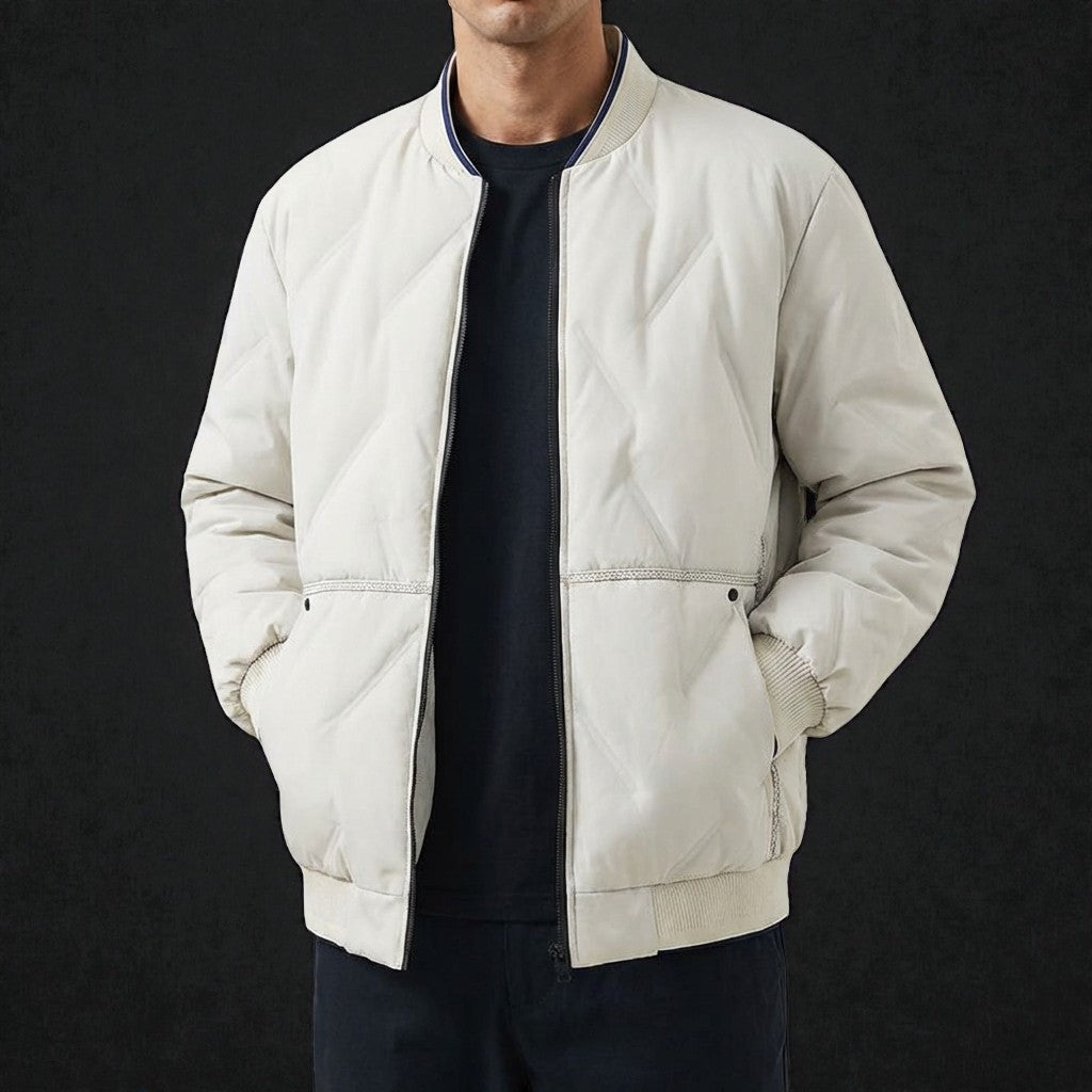 Image of Ken | Men's Padded Bomber Jacket