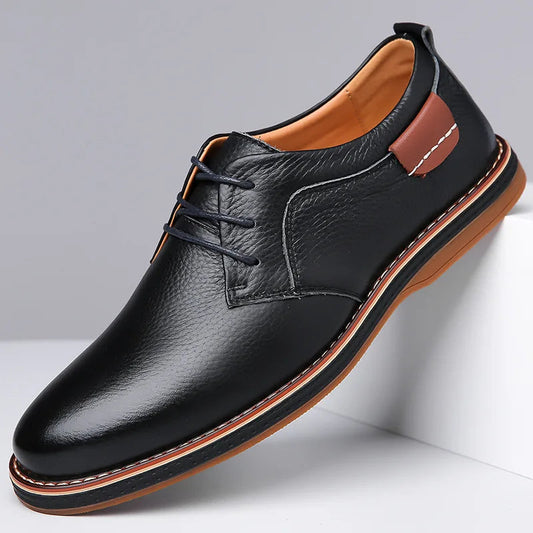 Image of Kendall | Men's Lace-Up Oxford Dress Shoes