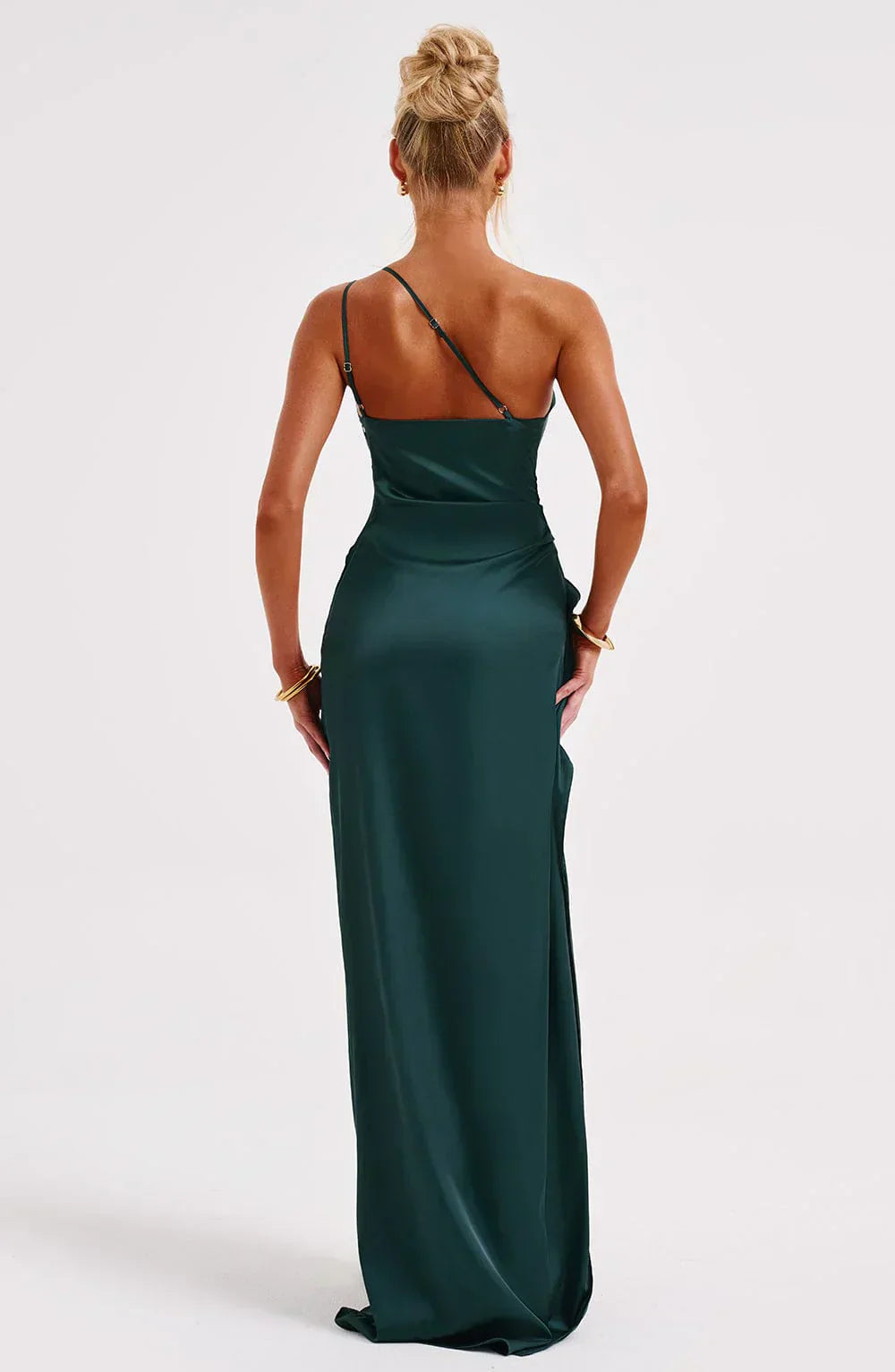 Image of Kendra | Women's One Shoulder Maxi Dress