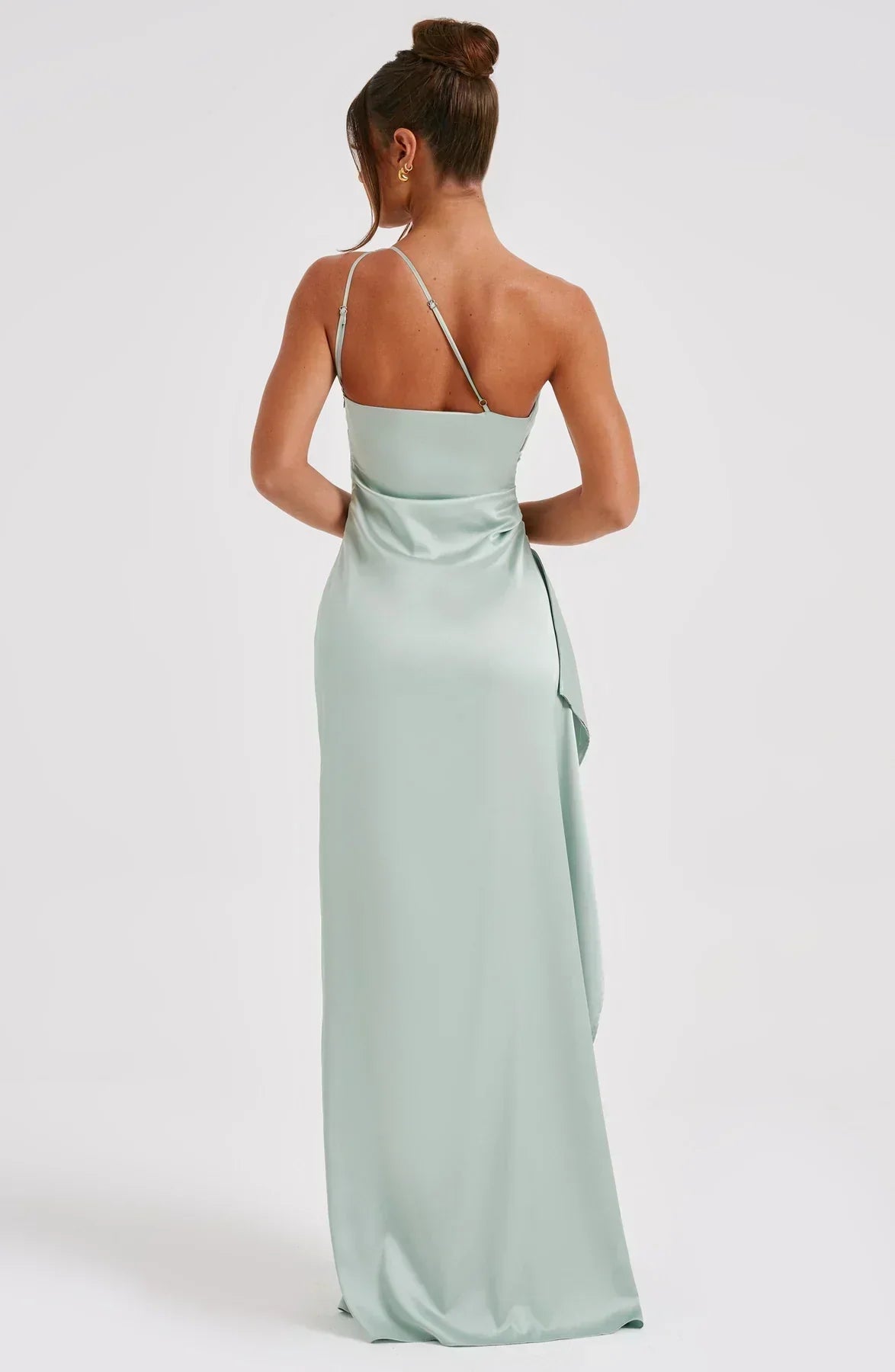 Image of Kendra | Women's One Shoulder Maxi Dress