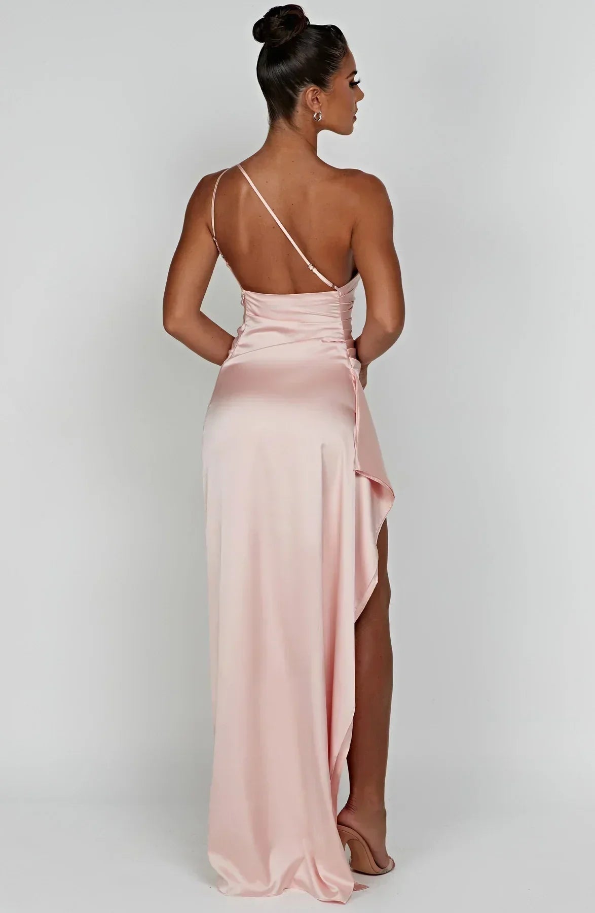 Image of Kendra | Women's One Shoulder Maxi Dress