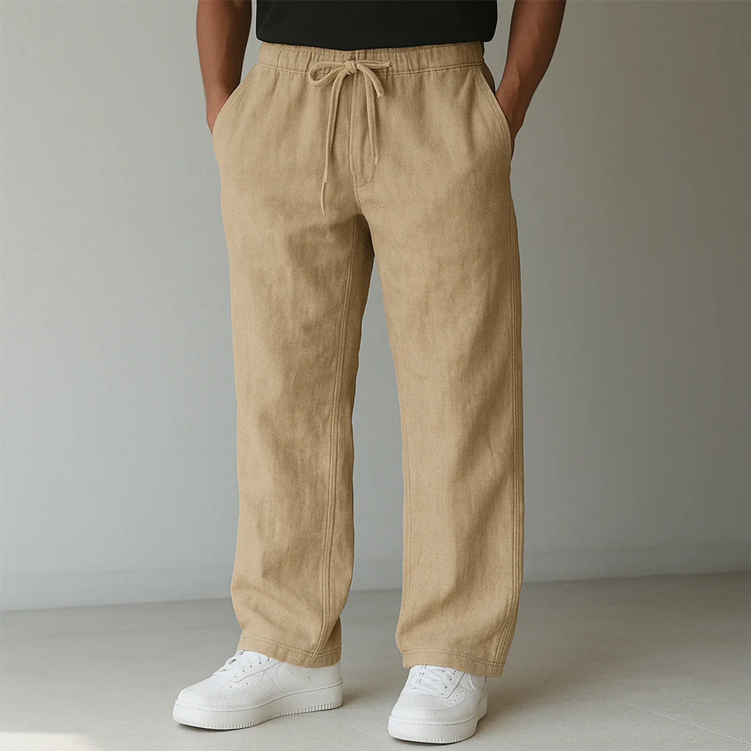Image of Kenneth | Men's Wide Leg Drawstring Pants