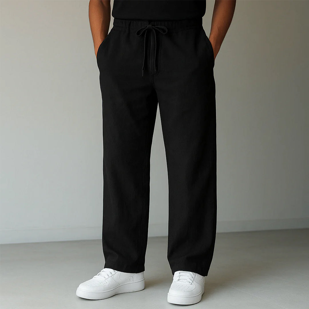 Image of Kenneth | Men's Wide Leg Drawstring Pants