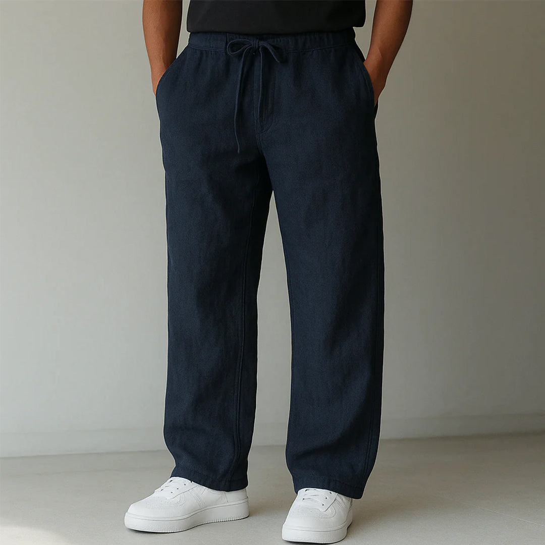 Image of Kenneth | Men's Wide Leg Drawstring Pants