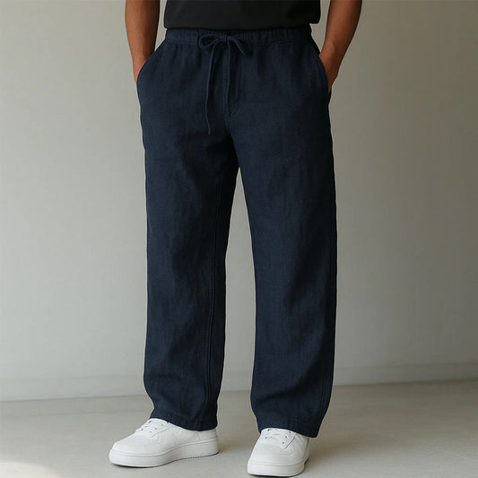 Image of Kenneth | Men's Wide Leg Drawstring Pants